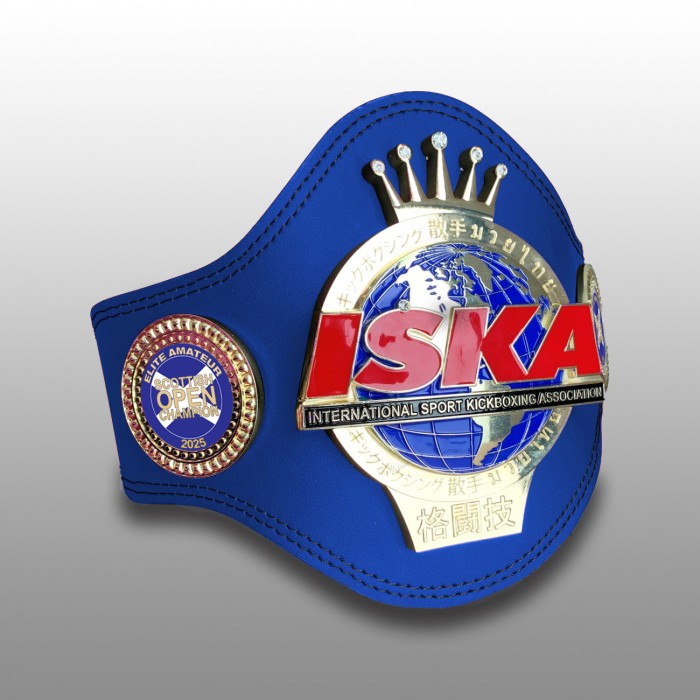 ISKA 2025 SCOTTISH OPEN CHAMPIONSHIP BELT 